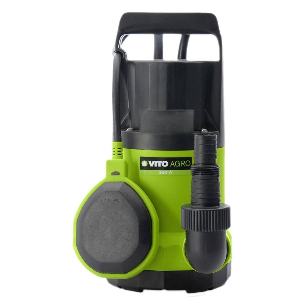 Pompe d'évacuation 350W Eaux claires Câble électrique 10m VITO - Image 1