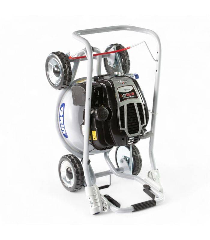 Grin - Tondeuse thermique 37 cm, mulching haute performance, moteur briggs  stratton 163cm³ - GRIN HM37 - Image 4
