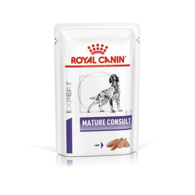 Royal Canin - Pâtée pour chien senior Royal Canin Expert Mature Consult Medium - 12 sachets x 85 g
