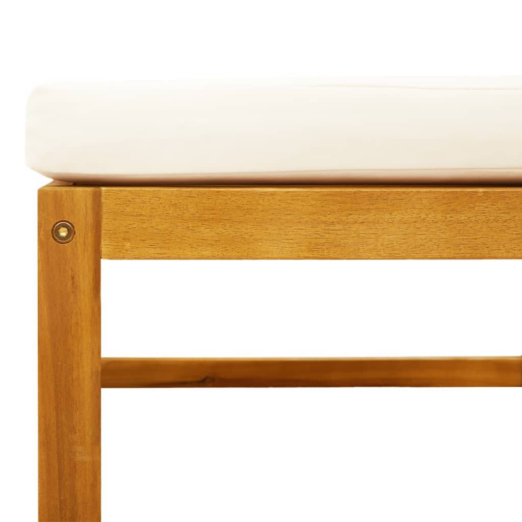 ComfortXL - Salon de Jardin Bas 5 Pièces Bois Acacia Massif et Dossier Rotin Tressé Coussins Épais Brun – ComfortXL Outdoor Living - Image 8