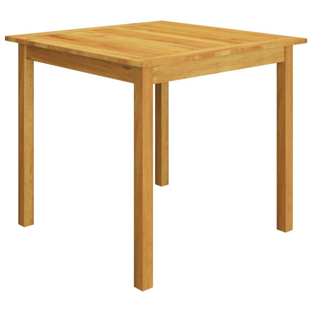 ComfortXL - Ensemble Repas de Jardin 2 Personnes Table Bois et Chaises Résine Tressée Beige – ComfortXL Outdoor Living - Image 2