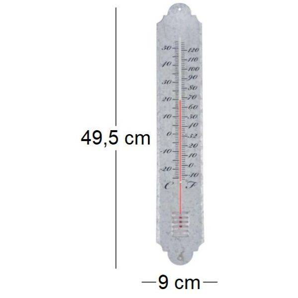 Esschert Design - Thermomètre Géant en Zinc - Esschert Design - Image 3