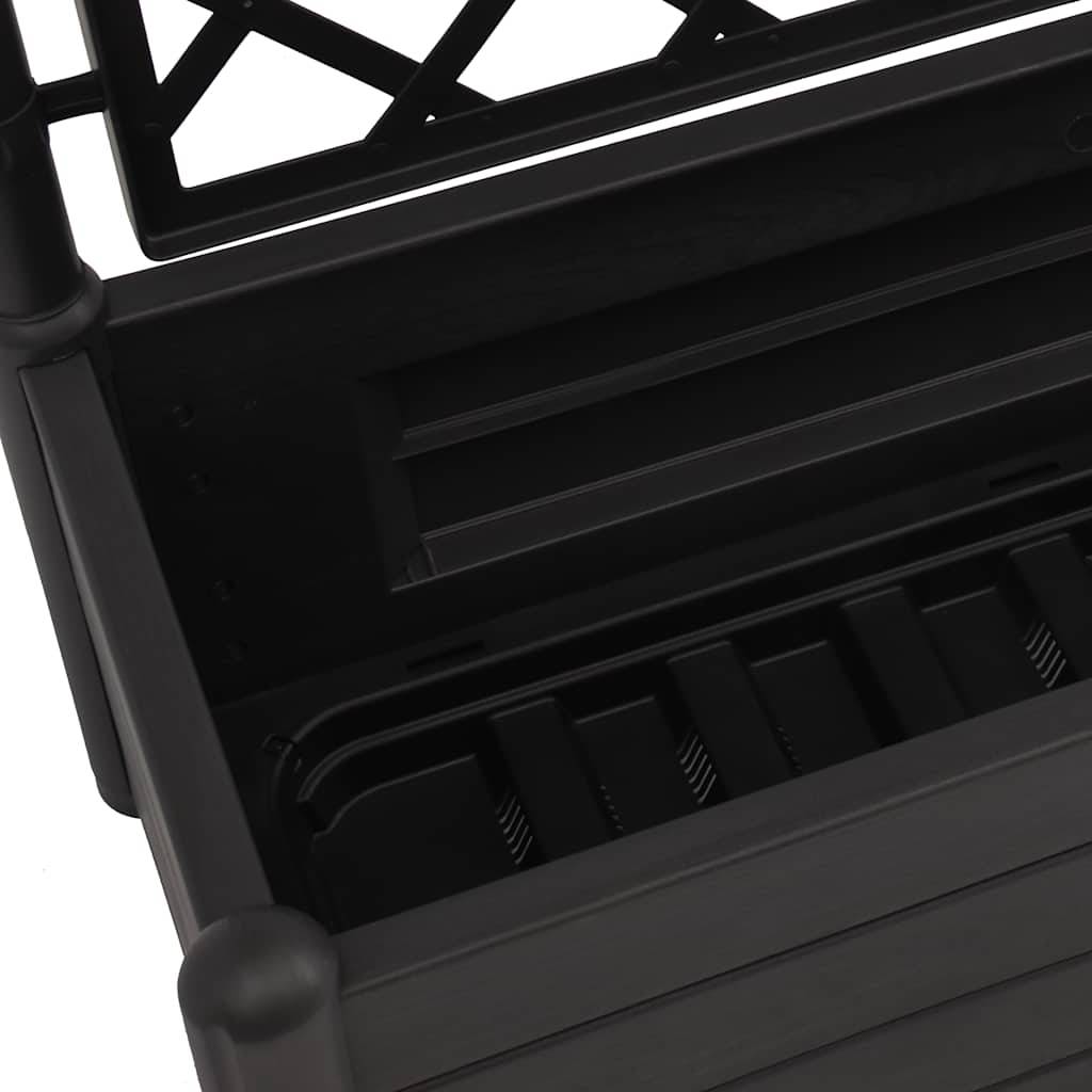 ComfortXL - Grande jardinière 90L treillis brise-vue pour extérieur balcon Anthracite – ComfortXL Outdoor Living - Image 7