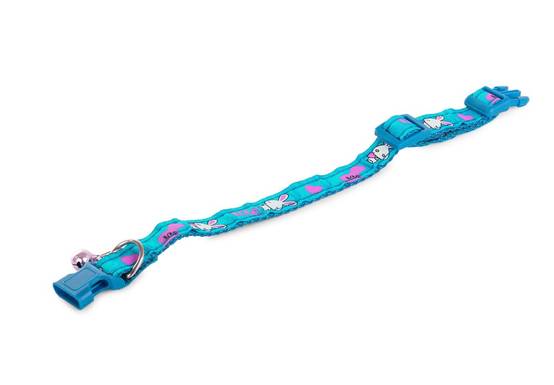 Collier en tissu pour chien chat avec clochette 1.5 - Image 5