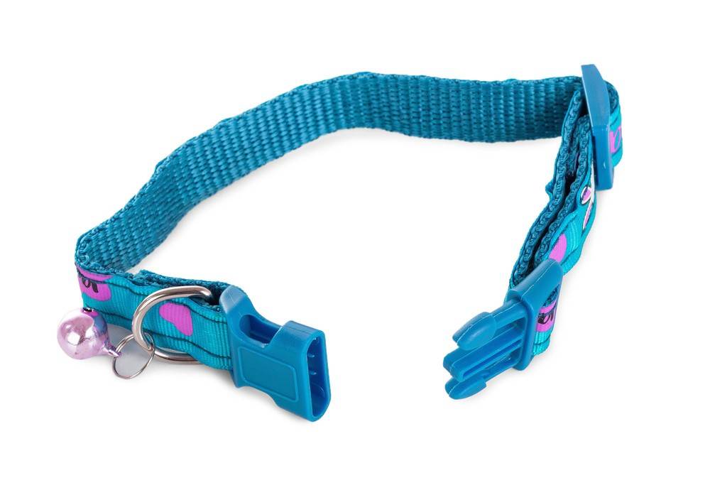 Collier en tissu pour chien chat avec clochette 1.5 - Image 4