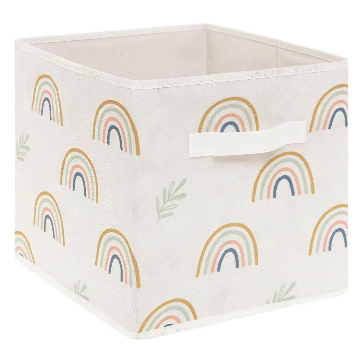 Lot de 2 Boîtes de Rangement "Arc-en-Ciel" 29cm Vert - Image 2