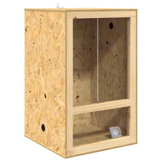 Vidaxl - Terrarium Marron 50 x 50 x 80 cm OSB vidaXL 876731 - Image 2