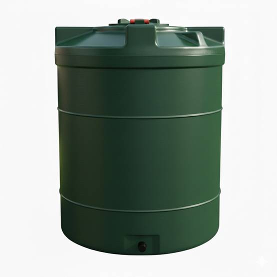 Plast'Up Rotomoulage - Cuve à eau verticale 3000l aérienne-plast'up rotomoulage - Image 1