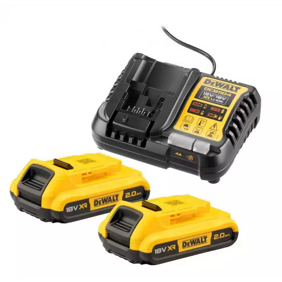 Pack énergie DEWALT XR - 3 batteries 18V 5.0Ah + Chargeur universel 12V/18V - DCB1104P3-QW - Image 2