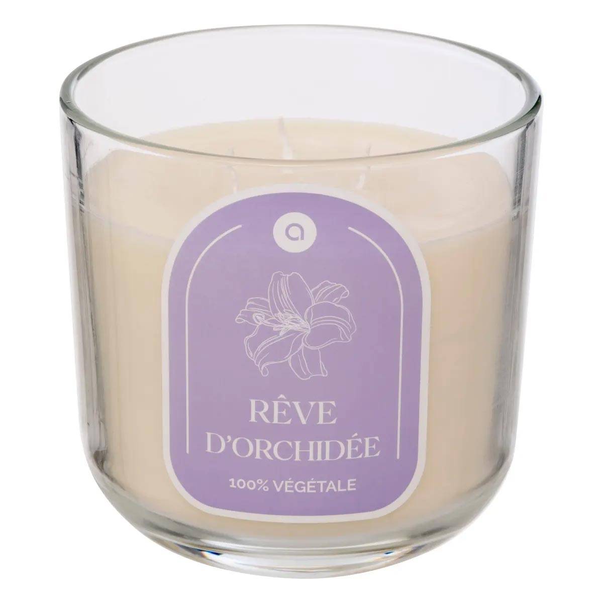 Bougie Parfumée en Verre "Floa" 610g Orchidée - Image 1