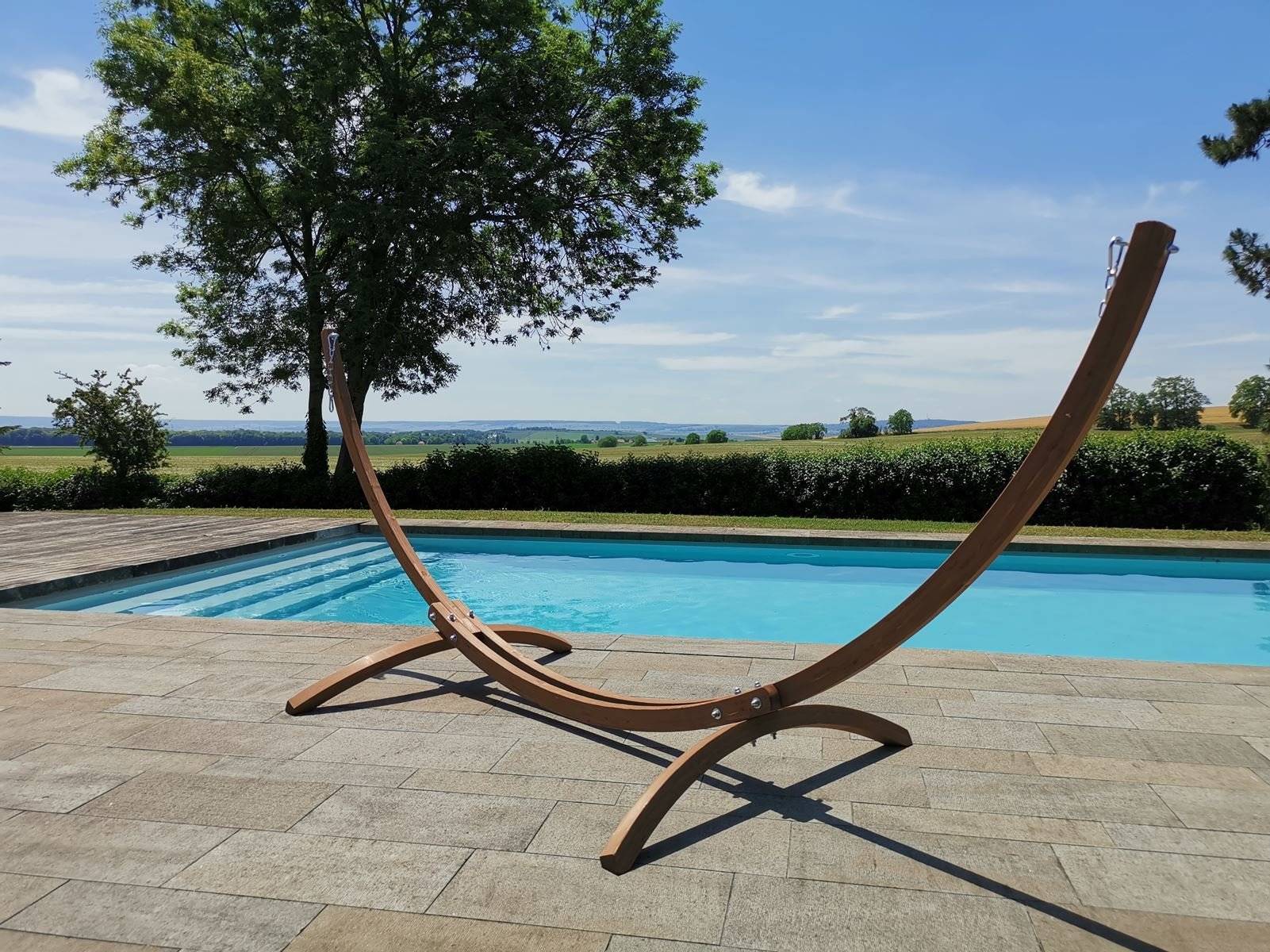 Jobek - Support Bois Klass 350 en Épicéa certifié FSC Mix 330x125x136 cm JOBEK - Image 2