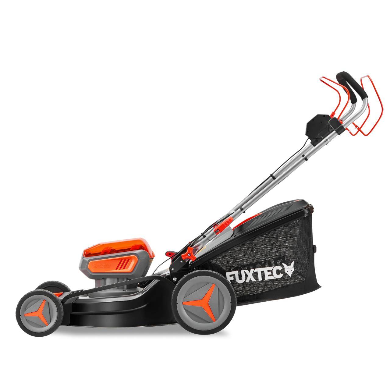 FUXTEC - Tondeuse à gazon autotractée sur batterie FUXTEC FX-E2RM46 – 40V (2x20V), coupe 46 cm, mulching & éjection latérale – FUXTEC - Image 9