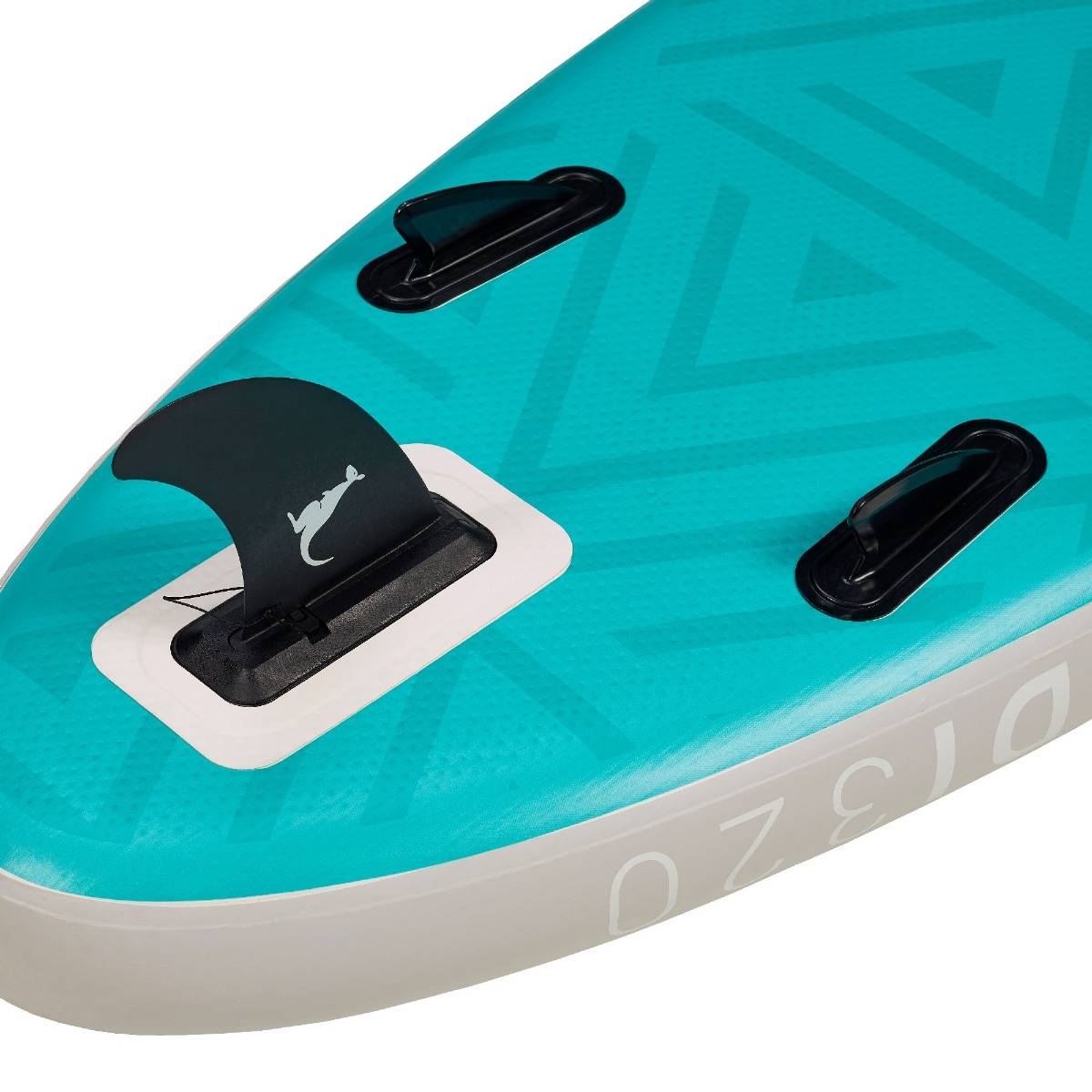 Kangui - KANGUI Stand Up Paddle Gonflable 320 cm (10'6) - SUP avec pagaie réglable, sac à dos, pompe haute pression, leash et kit de réparation - INDI - Image 5