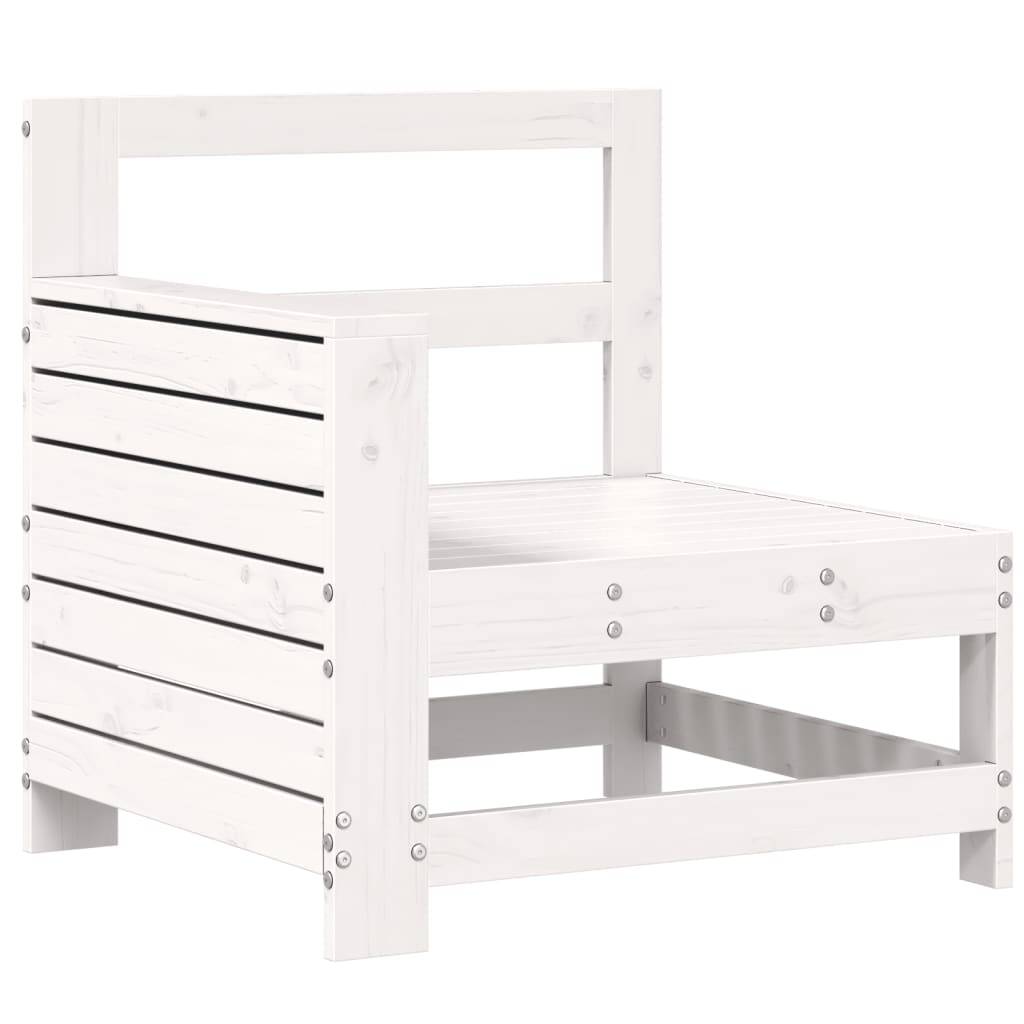 Prolenta Premium - Banc de jardin Blanc 62 X 69 cm - Prolenta Premium - Image 2