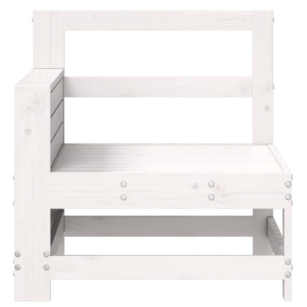Prolenta Premium - Banc de jardin Blanc 62 X 69 cm - Prolenta Premium - Image 4