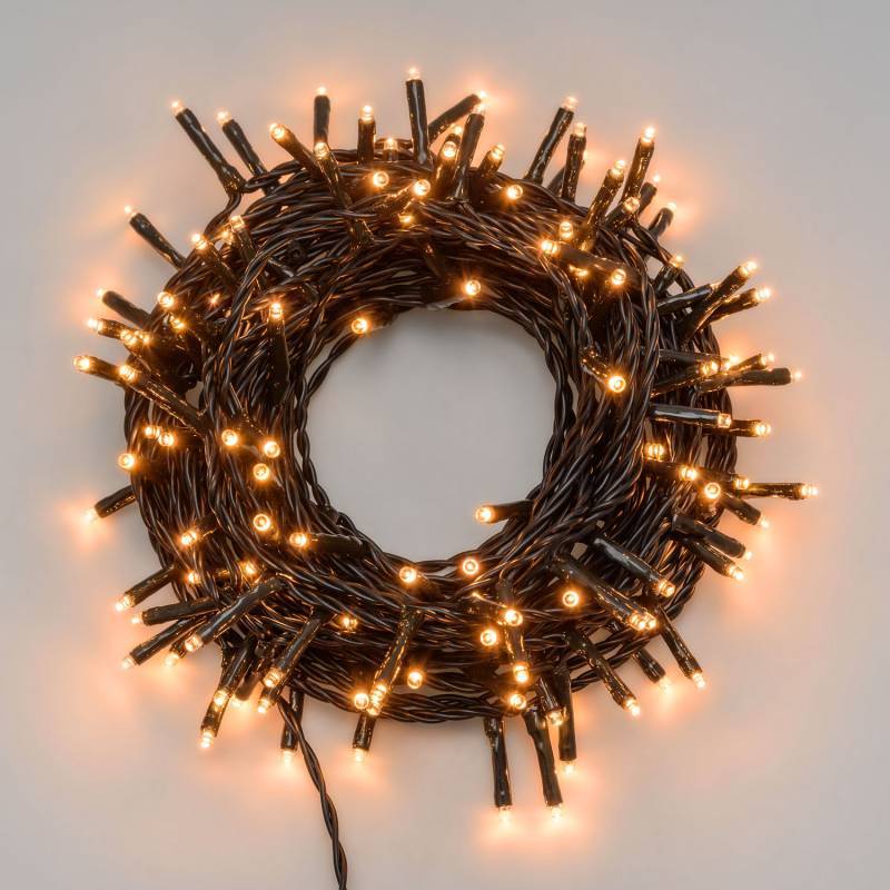 Lotti - Guirlande lumineuse animée 9M 120 miniLED ambré 8 modes câble vert 30V Lotti - Image 10