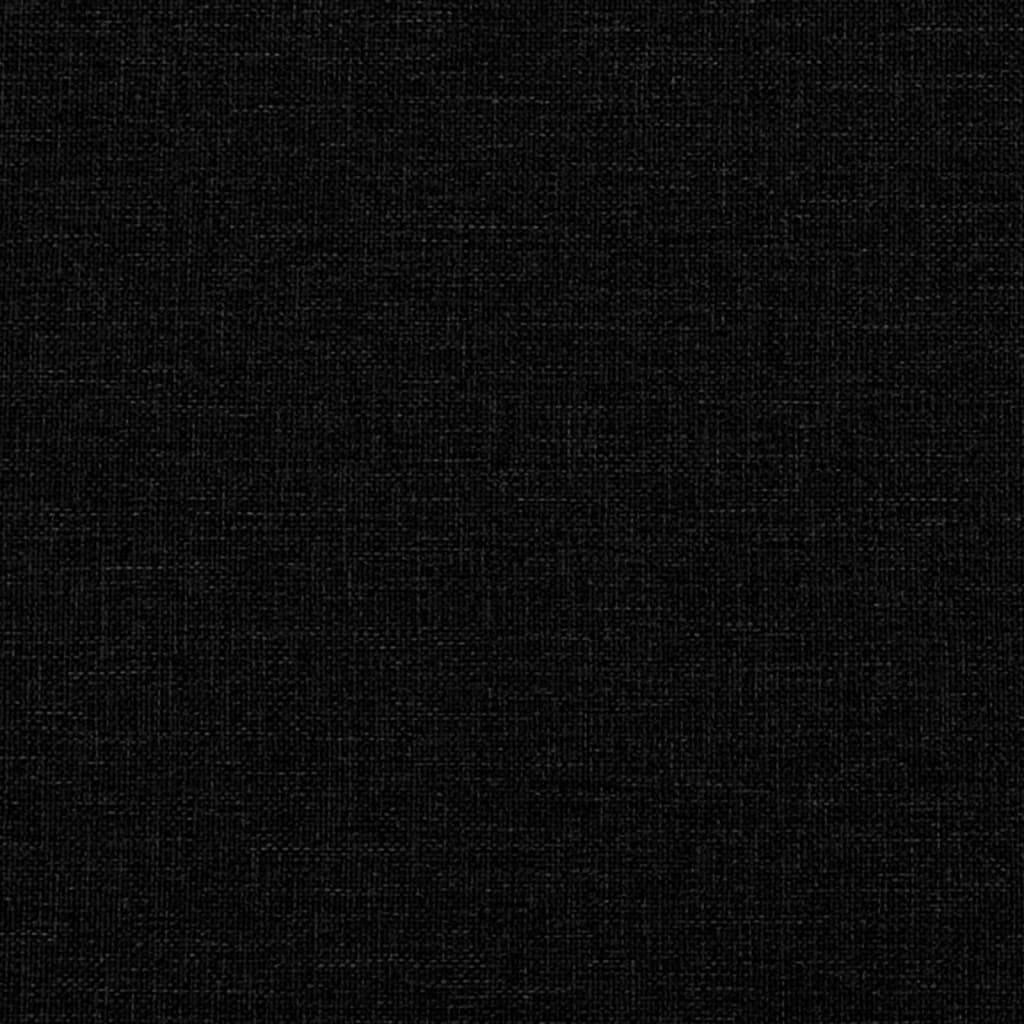 Chaise longue | Transat | Bain de soleil Noir 52x75x76 cm Tissu - Image 7