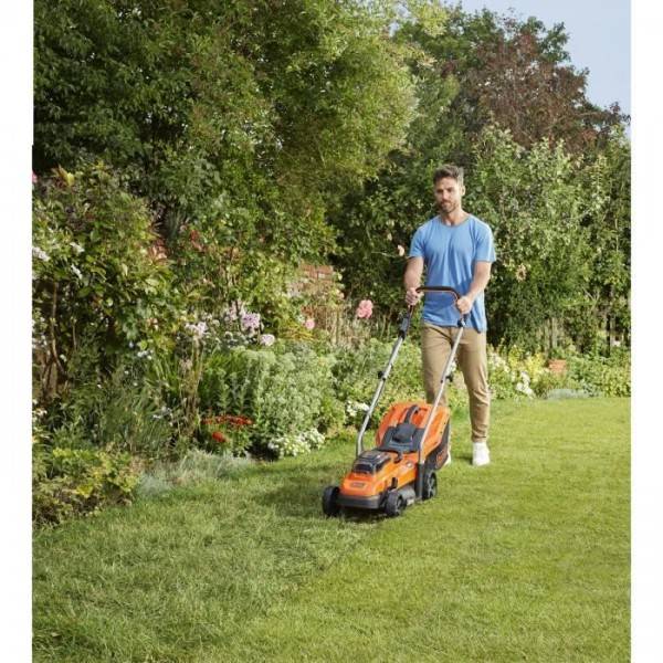 Tondeuse a Gazon BLACK+DECKER   18V BCMW3318L2-QW 33 cm - Jardin Jusqu'a 350 m² - 35 L avec 2 Batteries et 1 Chargeur - Image 3