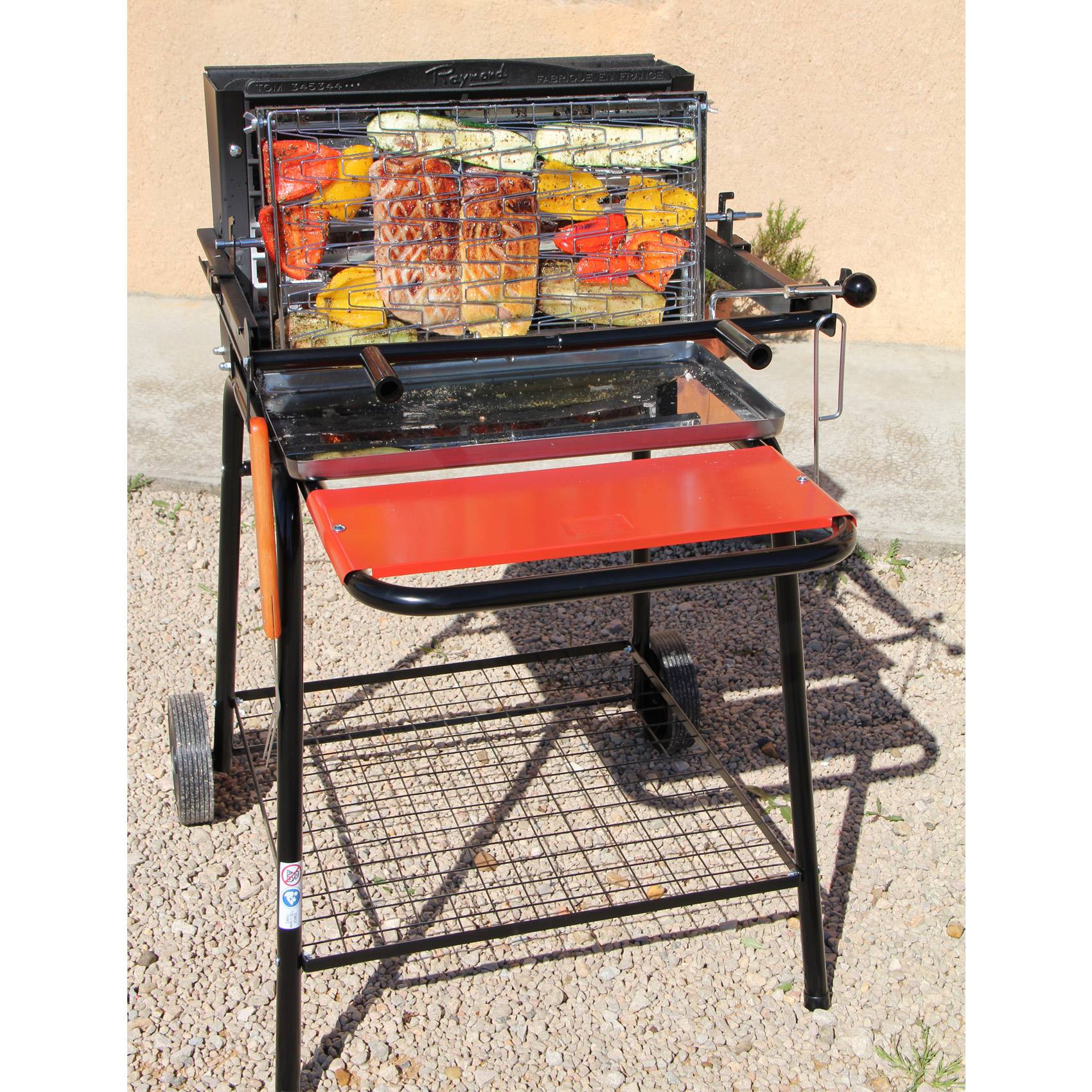 Somagic - Barbecue à cuisson verticale avec système breveté - SOMAGIC - Métal - Multicolore