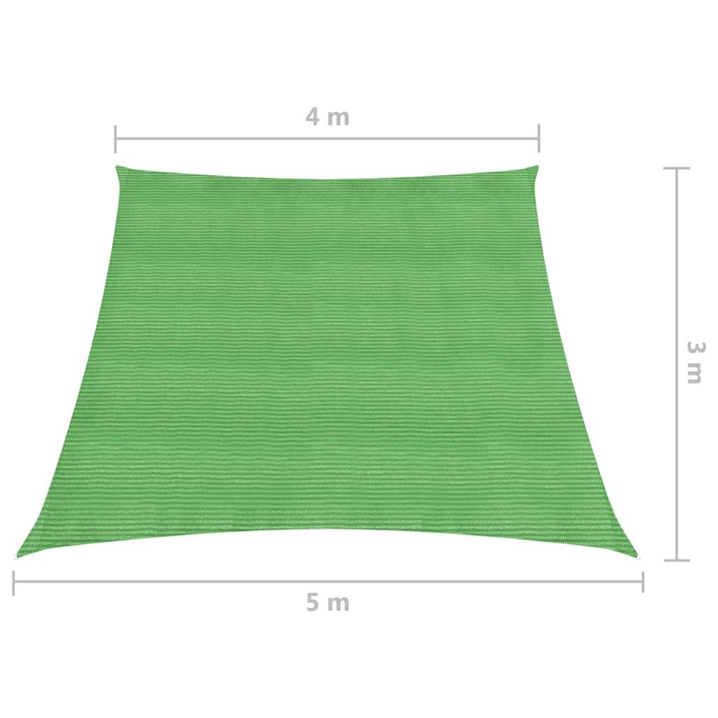Helloshop26 - Voile toile d'ombrage parasol 160 g/m² PEHD 4/5 x 3 m vert clair - Image 5