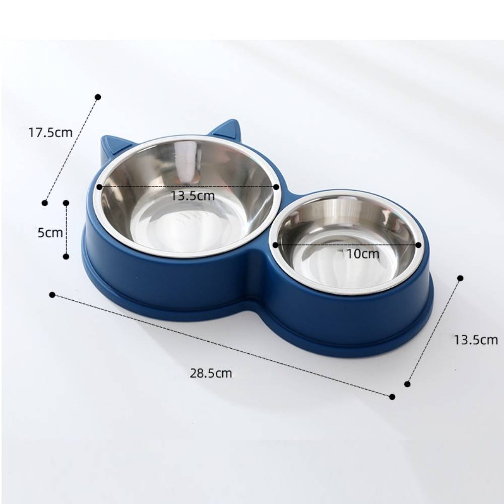 Double gamelle pour chat - IntiMeg - Image 4