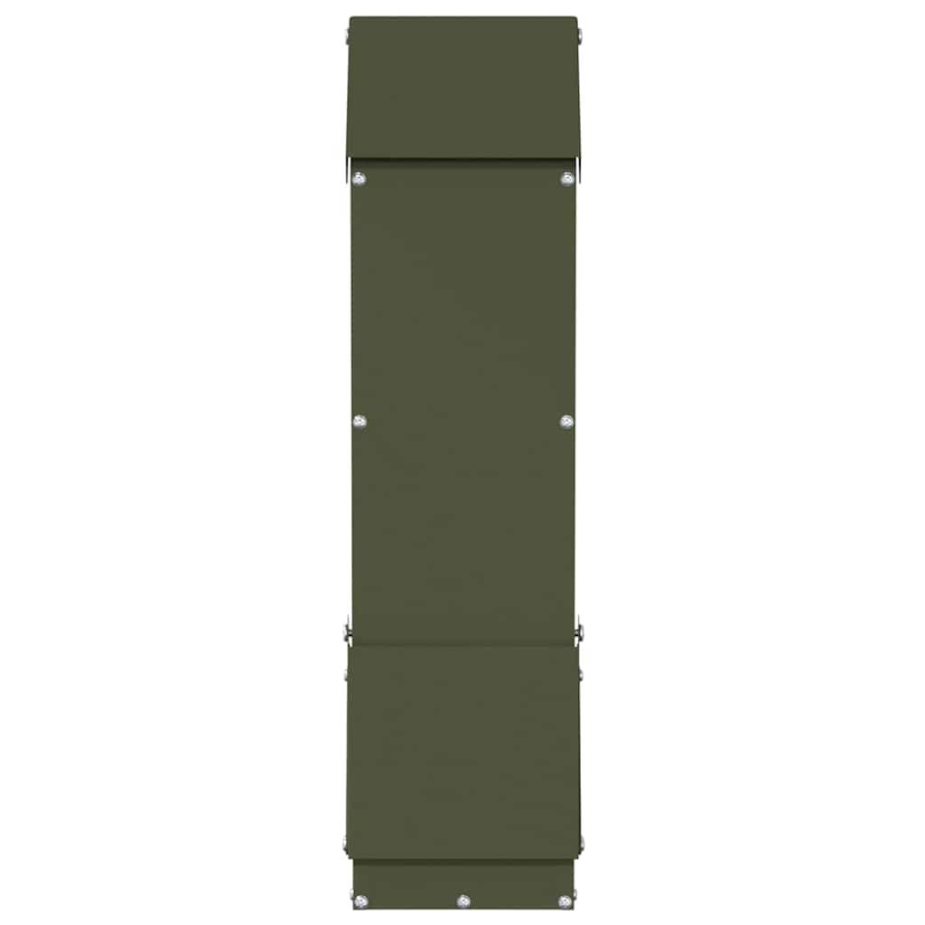 Vidaxl - Mangeoire pour poules Vert olive 13 x 12 x 51 cm vidaXL 874670 - Image 6