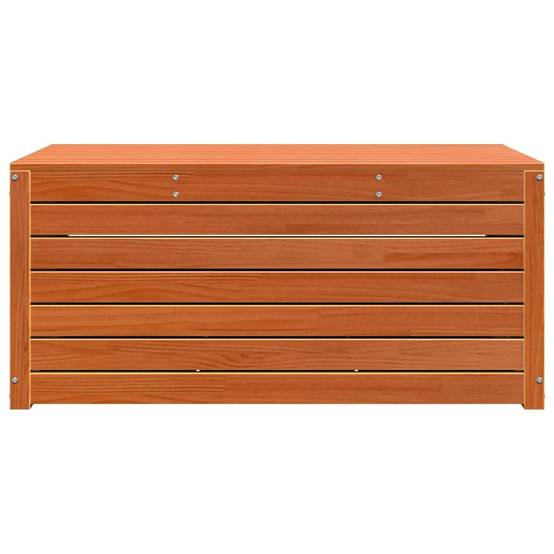 Boîte de rangement bois d'ingénierie brun cire 101 x 50.5 x 46.5 cm - PANGIVO - Image 6