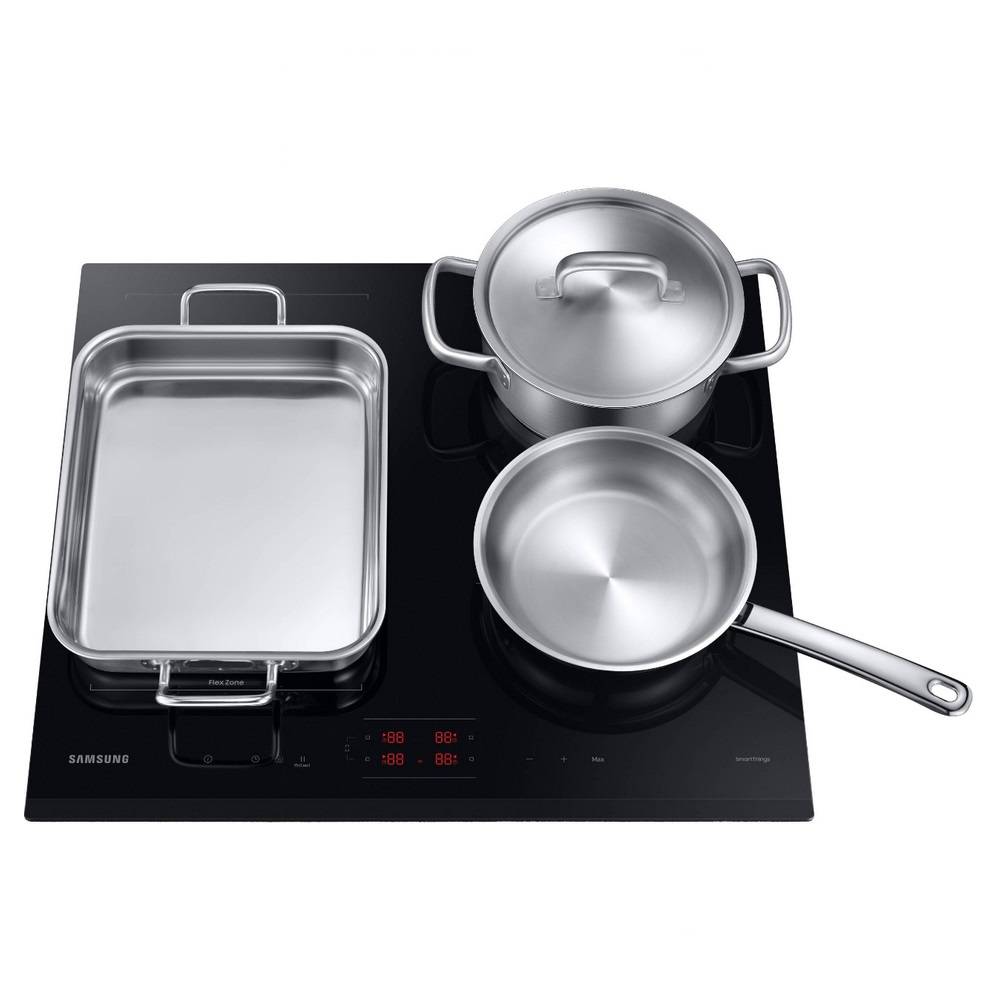 Table de cuisson induction 60cm 4 feux 7400w noir NZ64B5045GK Samsung - Image 4