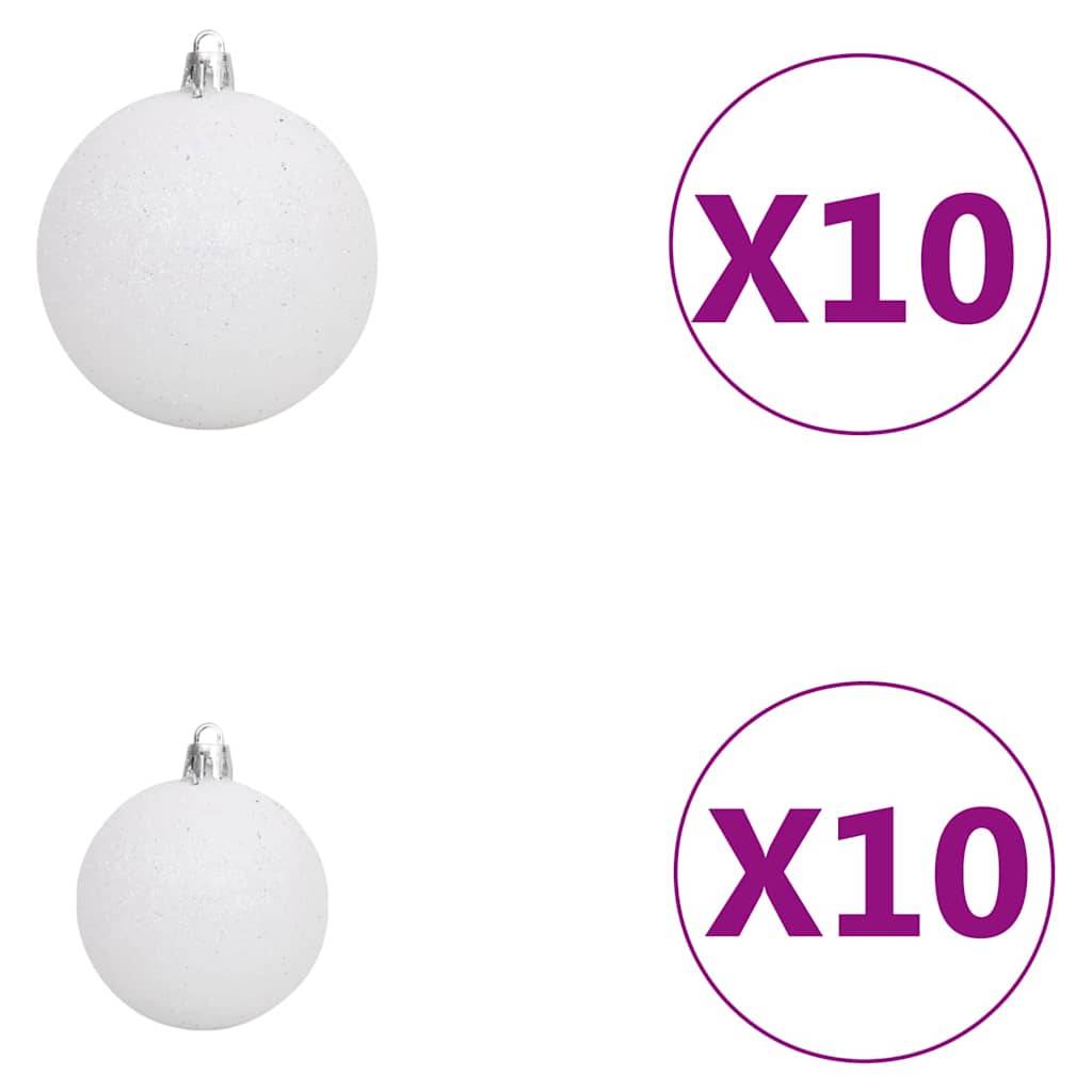Vidaxl - Sapin de Noël Rose 180 cm PVC vidaXL 3396428 - Image 6