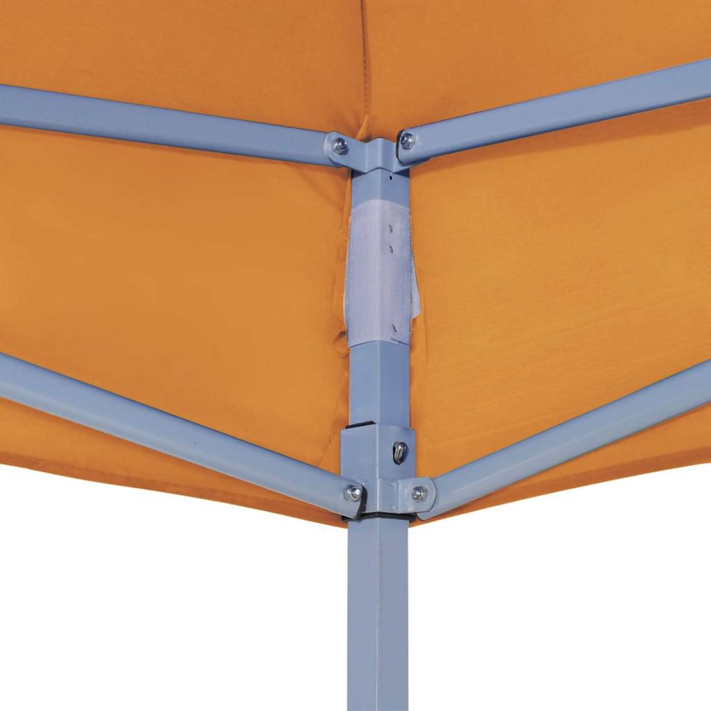 Maison Chic - Toile de rechange - toile pour tonnelle tente 3x3 m Orange 270 g/m² - Meuble Pro - Image 4
