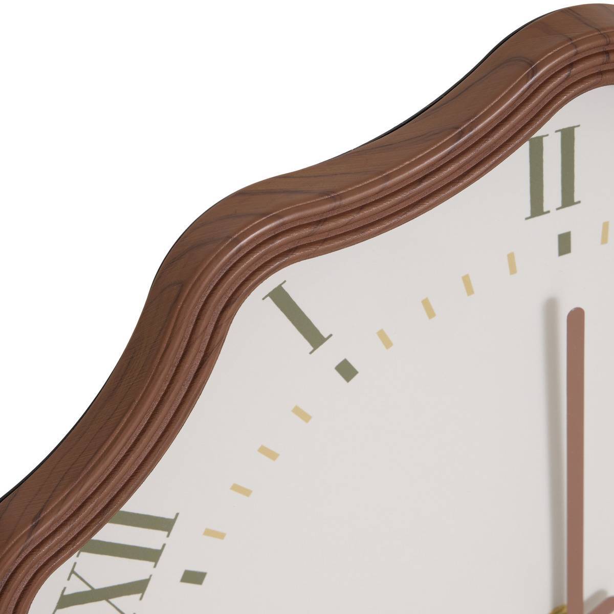 Atmosphera - Horloge Mona D.38cm marron - Atmosphera Créateur d'intérieur - Image 3