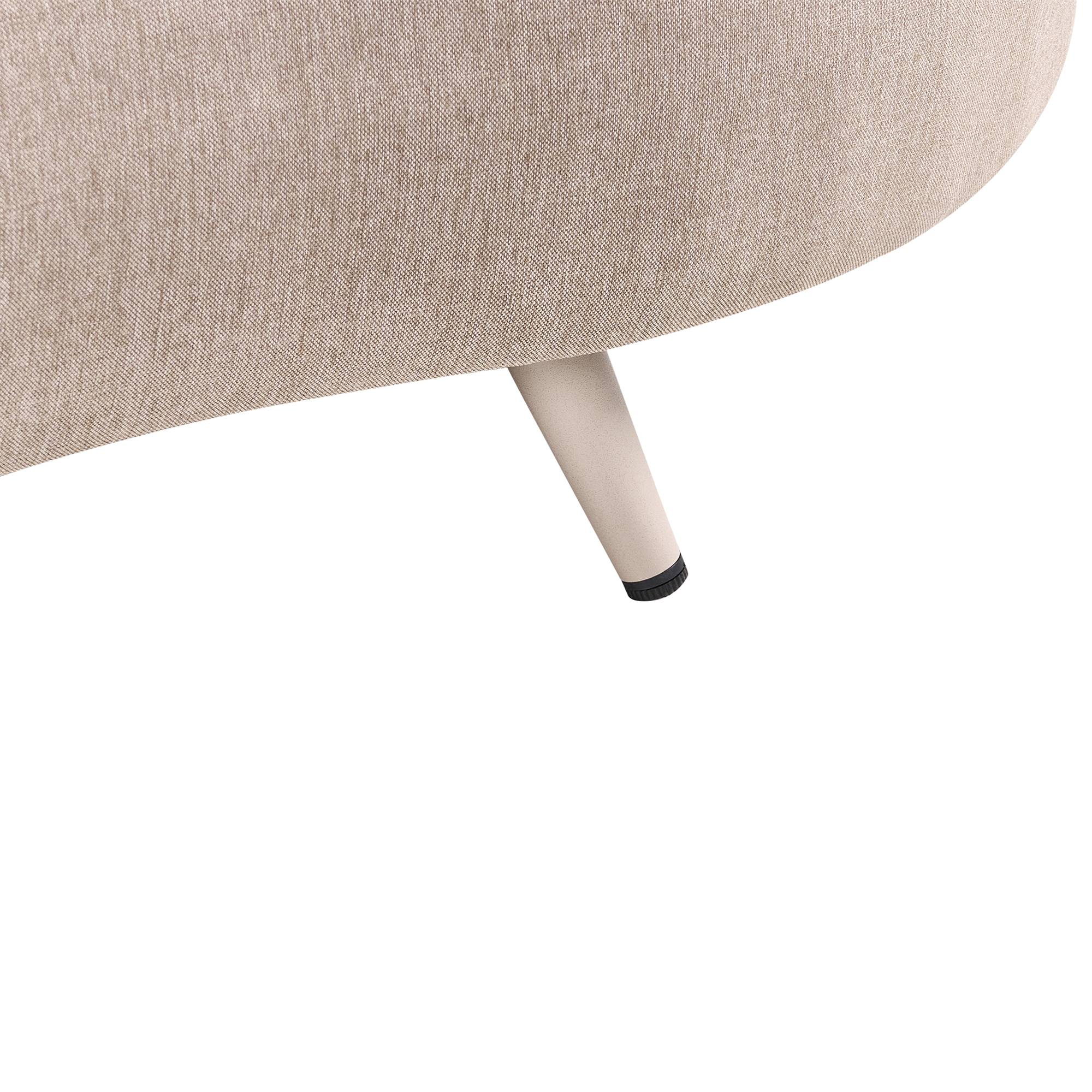 Beliani - Canapé de jardin, 3 Personnes Oléfine Beige PARORI - Beliani - Image 10