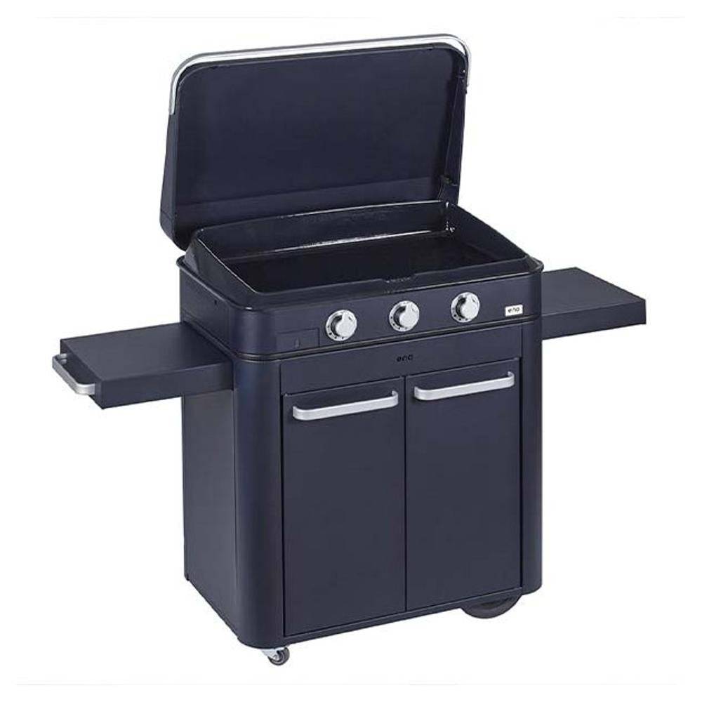 Eno - Chariot pour plancha Enosign 80 bleu navy Eno - Image 3
