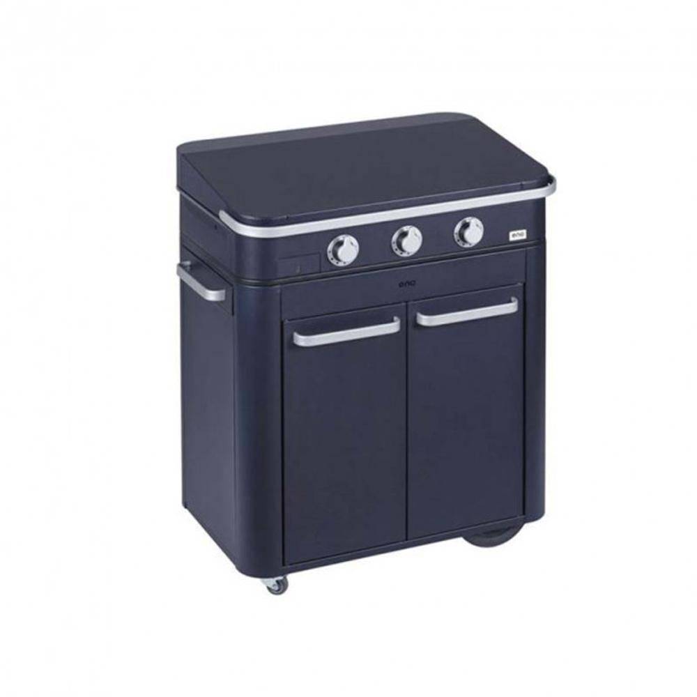 Eno - Chariot pour plancha Enosign 80 bleu navy Eno - Image 2