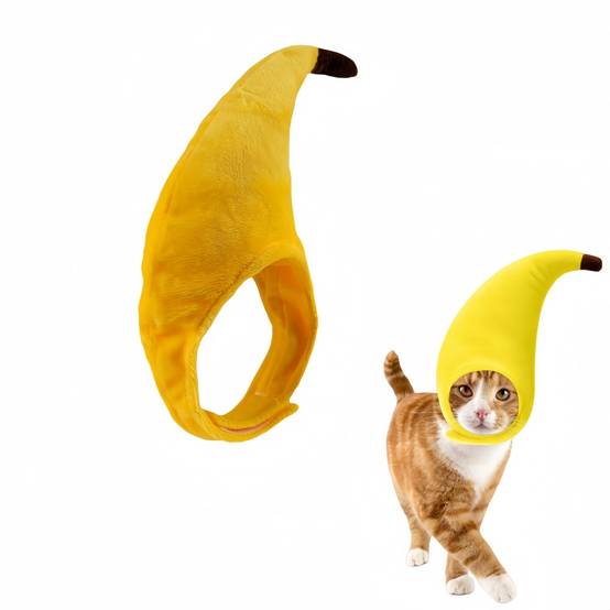 IntiMeg - Chapeau de chat mignon Banane IntiMeg - Image 1