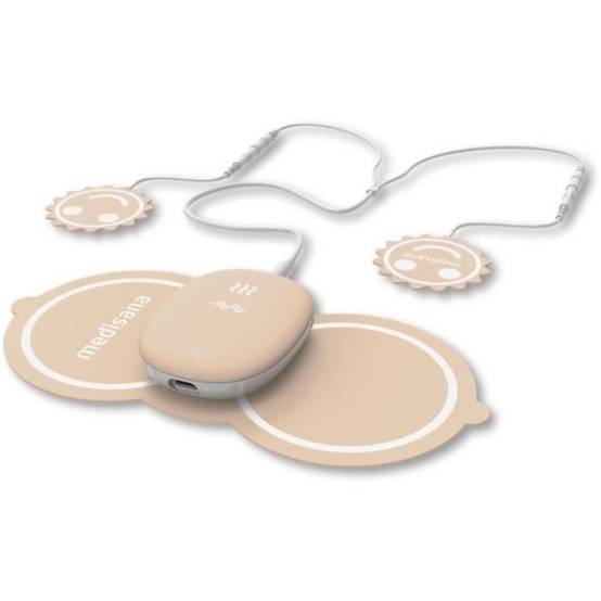 Appareil soulageant les douleurs menstruelles - MEDISANA - TT 250 TENS - 4 electrodes - Ventre et dos - Beige - Image 1