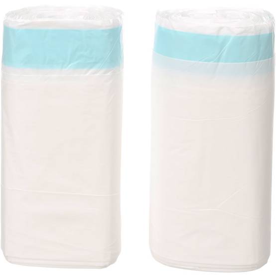 Sacs à litière pour maison de toilette automatique Atlas Blanc 2 x 30 sacs pour chats - Image 1