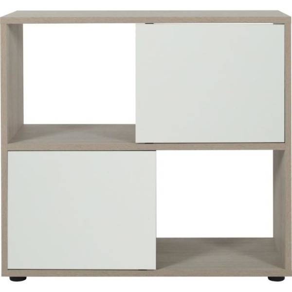 ZOLUX - Meuble pour aquarium Iseo trend 80 cm - Blanc - Image 2