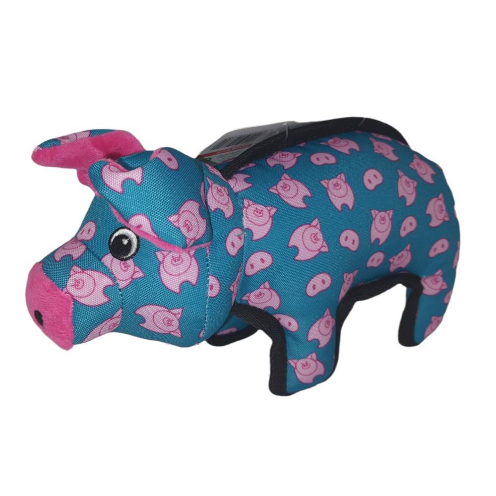 Animallparadise - animallparadise - Jouet Strong Stuff Cochon bleu 17 cm, pour chien - Image 3