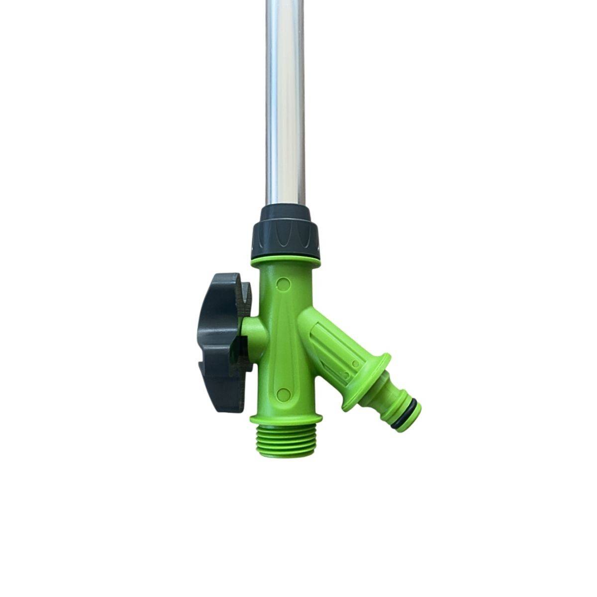 Douche Extérieure avec trépied 1,90m - Douche de Camping Portable Pommeau pivotant, Raccord Tuyau Arrosage Ø16 mm IRIS GARDEN - Image 7