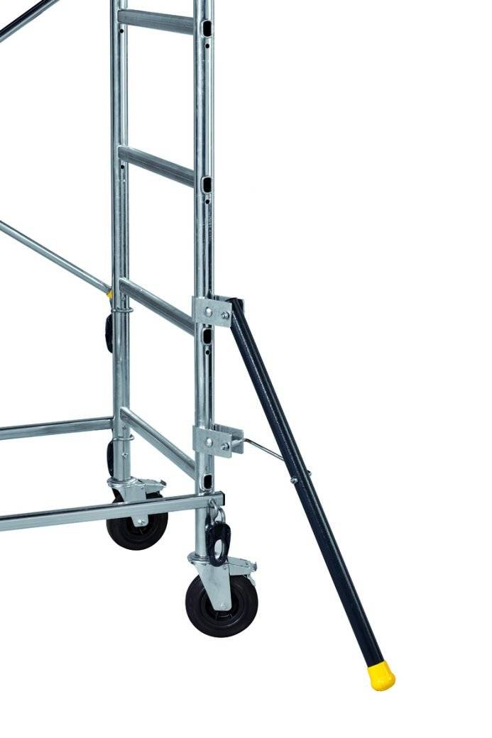 Echafaudage QUAD'UP Evolution, hauteur de travail 4,70m - Image 2