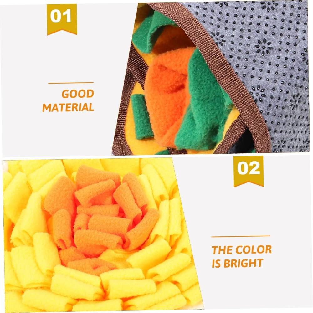 DtopbuyAge - Tapis à renifler pour chien en peluche lavable - Jouet interactif éducatif - Facile à nettoyer - Toyvian DtopbuyAge - Image 5