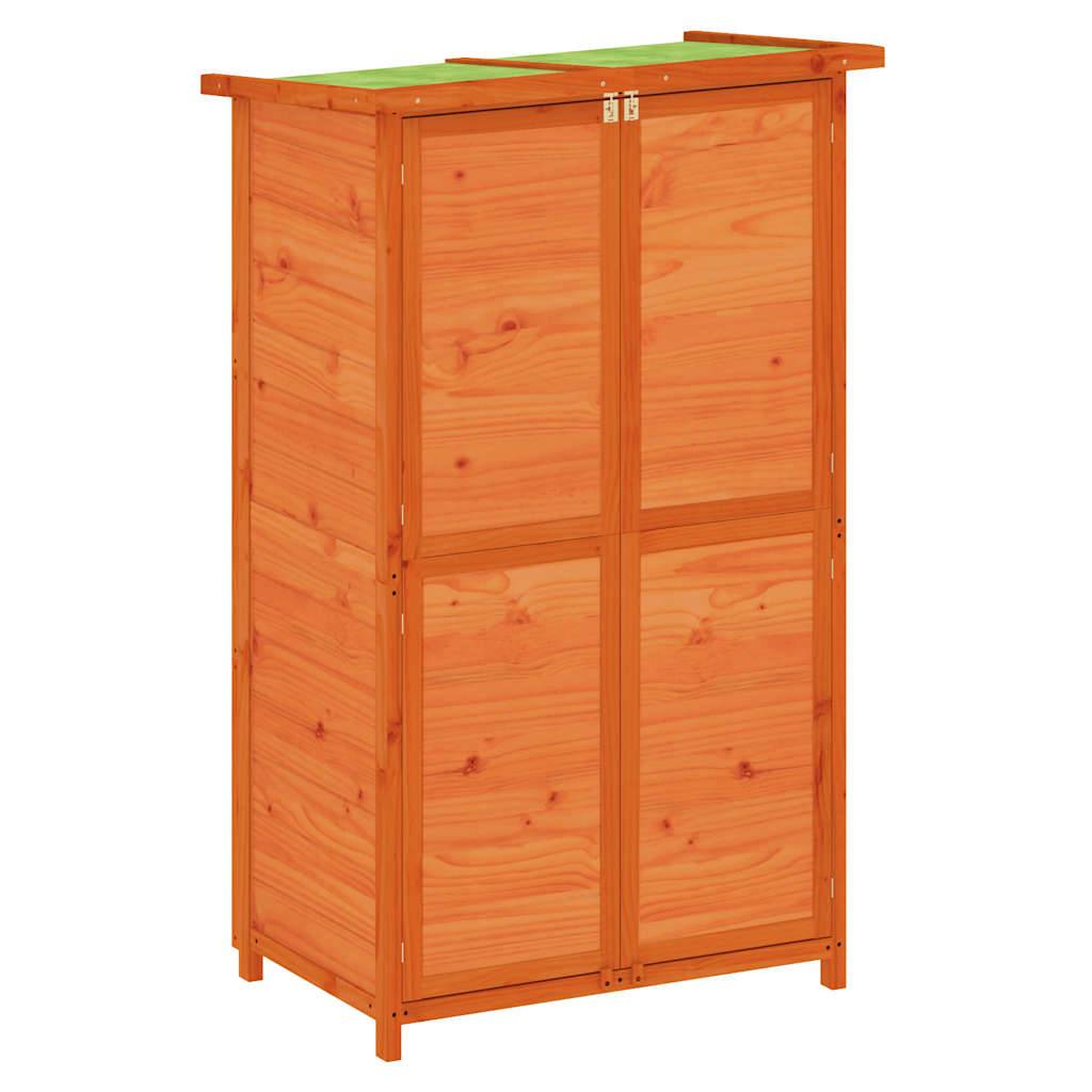 PANGIVO - Abri à outils bois de pin marron 83 x 57 x 140 cm - PANGIVO - Image 2