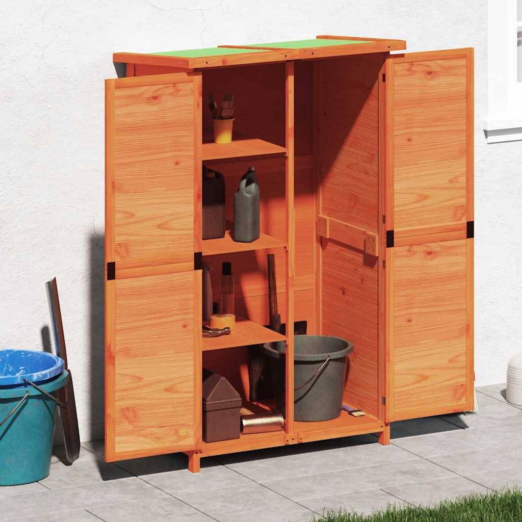 PANGIVO - Abri à outils bois de pin marron 83 x 57 x 140 cm - PANGIVO - Image 1