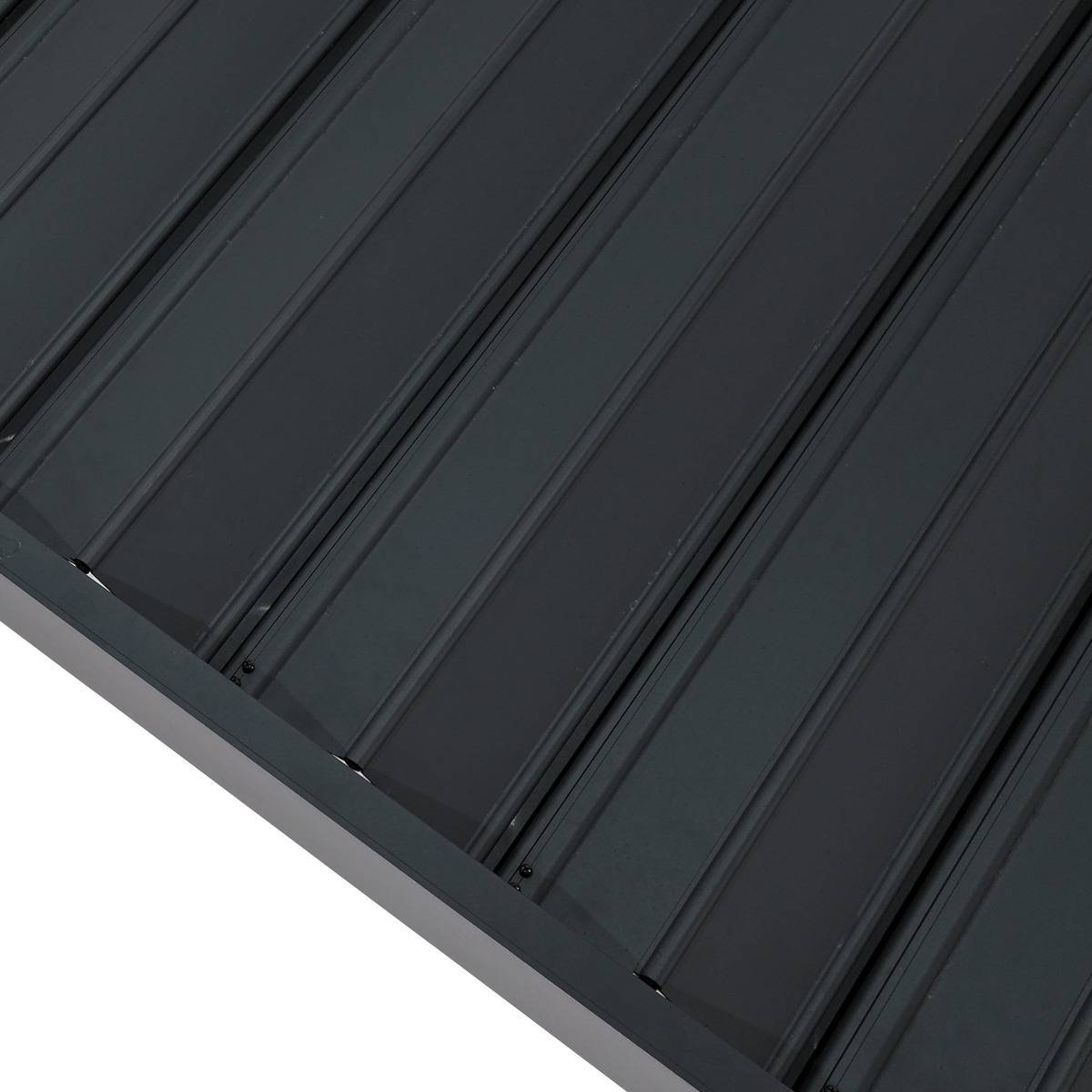 Hesperide - Pergola bioclimatique autoportante Evora 4x3m gris graphite Hespéride - Image 5