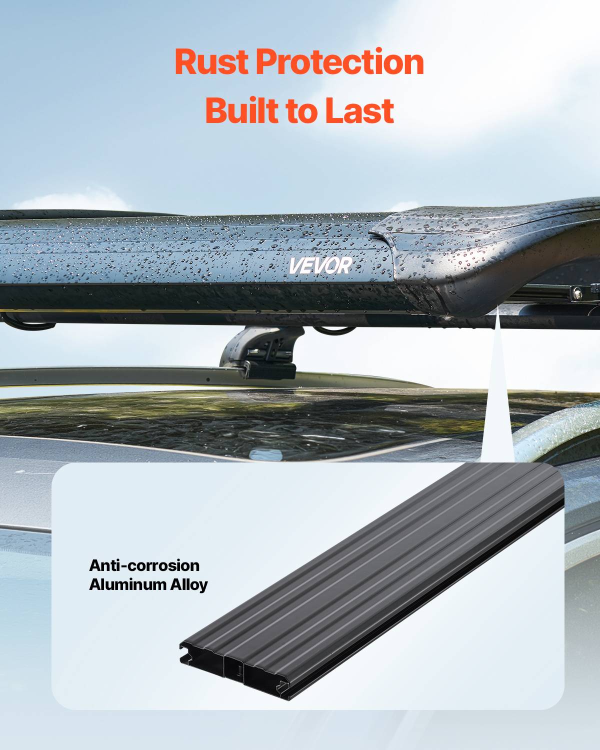 Support De Kayak VEVOR 2 Paires : Barres De Toit En J Pour Voiture, SUV Ou Camion, Transportez Jusqu'à 2 Kayaks (charge 68 Kg), Compatibles Avec Barres Rondes/plates, Livré Avec Sangles Extra-longues