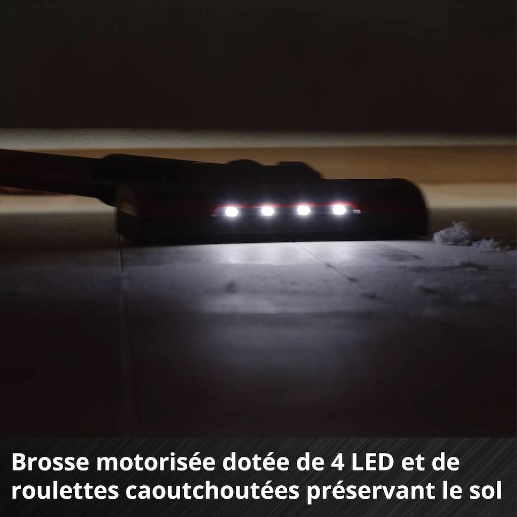 Einhell - Aspirateur-balai sans fil – TE-SV 18 Li – Batterie 4,0 Ah incluse – 2-en-1 – Plateforme Power X-Change - Image 9