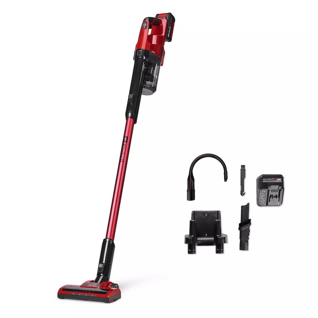 Einhell - Aspirateur-balai sans fil – TE-SV 18 Li – Batterie 4,0 Ah incluse – 2-en-1 – Plateforme Power X-Change