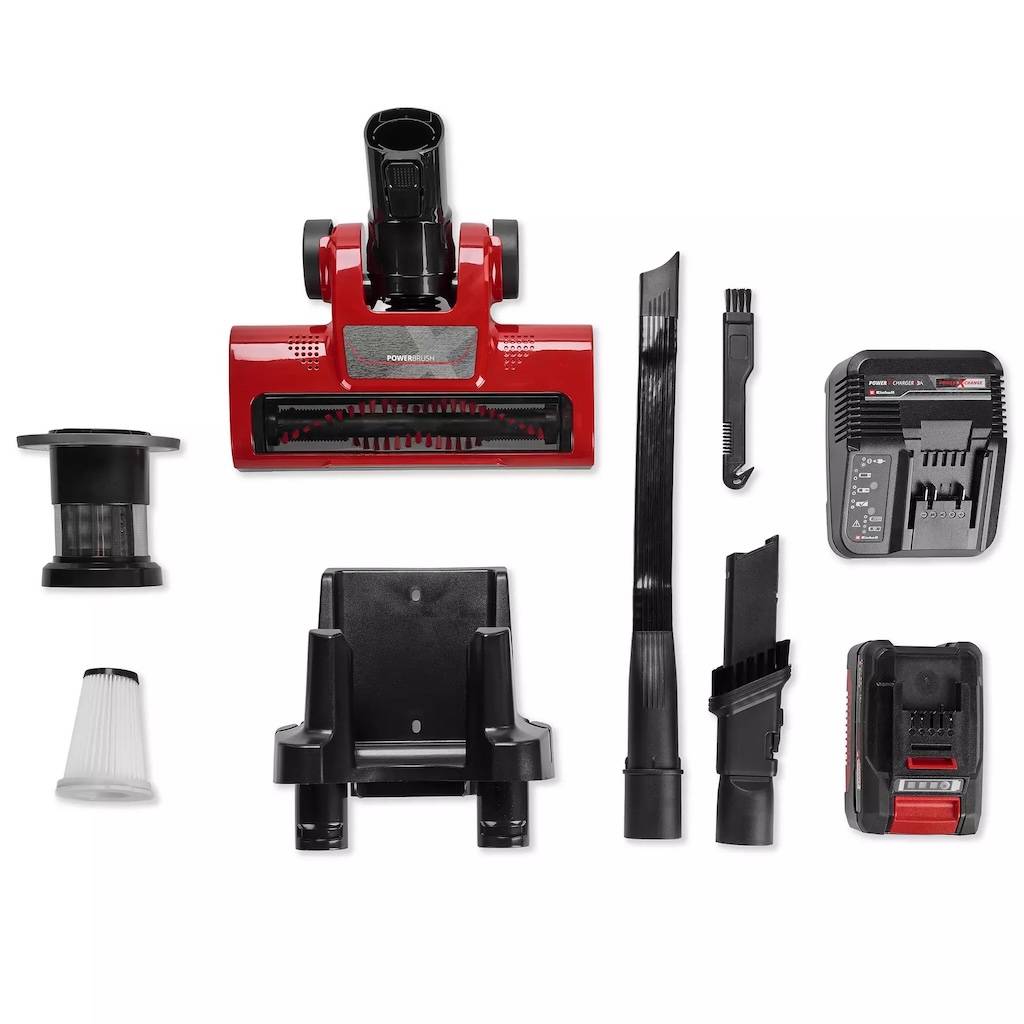 Einhell - Aspirateur-balai sans fil – TE-SV 18 Li – Batterie 4,0 Ah incluse – 2-en-1 – Plateforme Power X-Change - Image 2