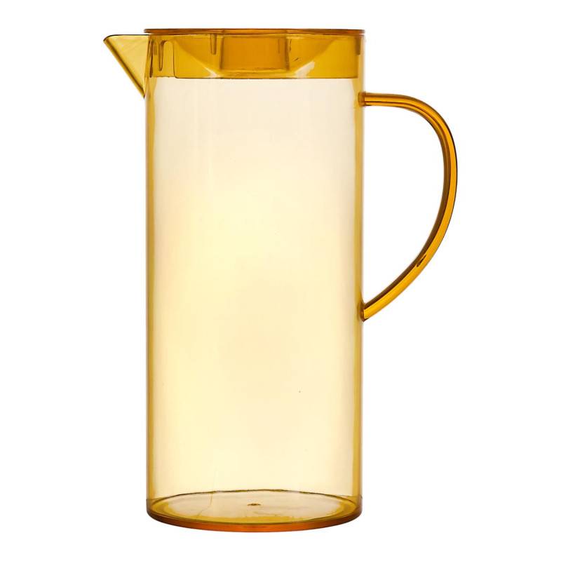 Lot de 4 Carafes Plastique 1,1 L avec Couvercle - Violet Rouge Bleu Jaune - Image 7